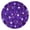 Halloween Purple Spider-1, variant on Halloween Purple Spider Web Pattern Round Blanket,Comfortable Soft Flannel Throw Blanket,All Season,Warm Lightweight Blankets for Sofa Bed Couch Living Room Chair 47"x47"