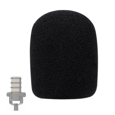 PodMic Pop Filter Foam Cover - Mic Windscreen Wind Cover Customized for Rode PodMic Podcasting Microphone to Blocks Out Plosives