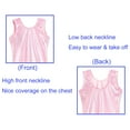 thumbnail image 4 of Domusgo Gymnastics Leotards for Girls Size 5-6 Years Old for Kids Pink Shiny Unitards, 4 of 7