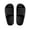 Black, variant on Clouds Anti-Slip Slippers for Women and Men, Shower Bathroom Slides Sandals House Slippers Comfort Thick Sole Slides, Women 5-6 / Men 4-4.5