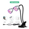 thumbnail image 4 of Yeacher Four H-eads USB Plant Grow Light 104 LEDs Full Spectrum Adjustable Desktop Clamp Growing, 4 of 8