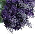 thumbnail image 5 of Mdesiwst 10 Heads Artificial Lavender Silk Flower Wedding Home Party DIY Decor, 5 of 8