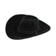 thumbnail image 2 of 1:6 Sombrero de vaquero Sombrero occidental decorativo Juego de simulación Muñeca de juguete Muñeca en miniatura Negro, 2 of 9