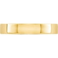 thumbnail image 2 of 14K Yellow Gold 14Ky 4mm Ltw Flat Band Size 13 Made In United States fll040-13, 2 of 5