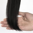 thumbnail image 5 of LELINTA 12"-20" Silky Straight Jet Black 1 Bundle Bulk Human Hair Extensions 50g, 5 of 5