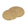 thumbnail image 1 of 2pcs Coconut Natural Coconut Mulch Protectora Control de Humedad Respetuoso con El Medio 16 " Sunnimix Forro de cesta colgante, 1 of 7