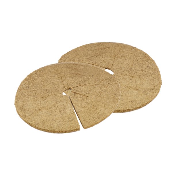 2pcs Coconut Natural Coconut Mulch Protectora Control de Humedad Respetuoso con El Medio 16 " Sunnimix Forro de cesta colgante