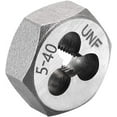 thumbnail image 1 of HUGFEGWE Hex Rethreading Die, UNC 5-40 Carbon Steel Thread Die, Hex Rethreading Die Machine Thread Die, Hexagon Taper Pipe, 2 Pcs CJB91-22832, 1 of 7