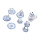 thumbnail image 5 of Juego De Tazas De Té En Miniatura, Porcelana, 15 Piezas, Regalos De Vacaciones, Juego De Té De Casa De Muñecas Vívido Realista Para Accesorios De Casa De Muñecas ANGGREK No, 5 of 7
