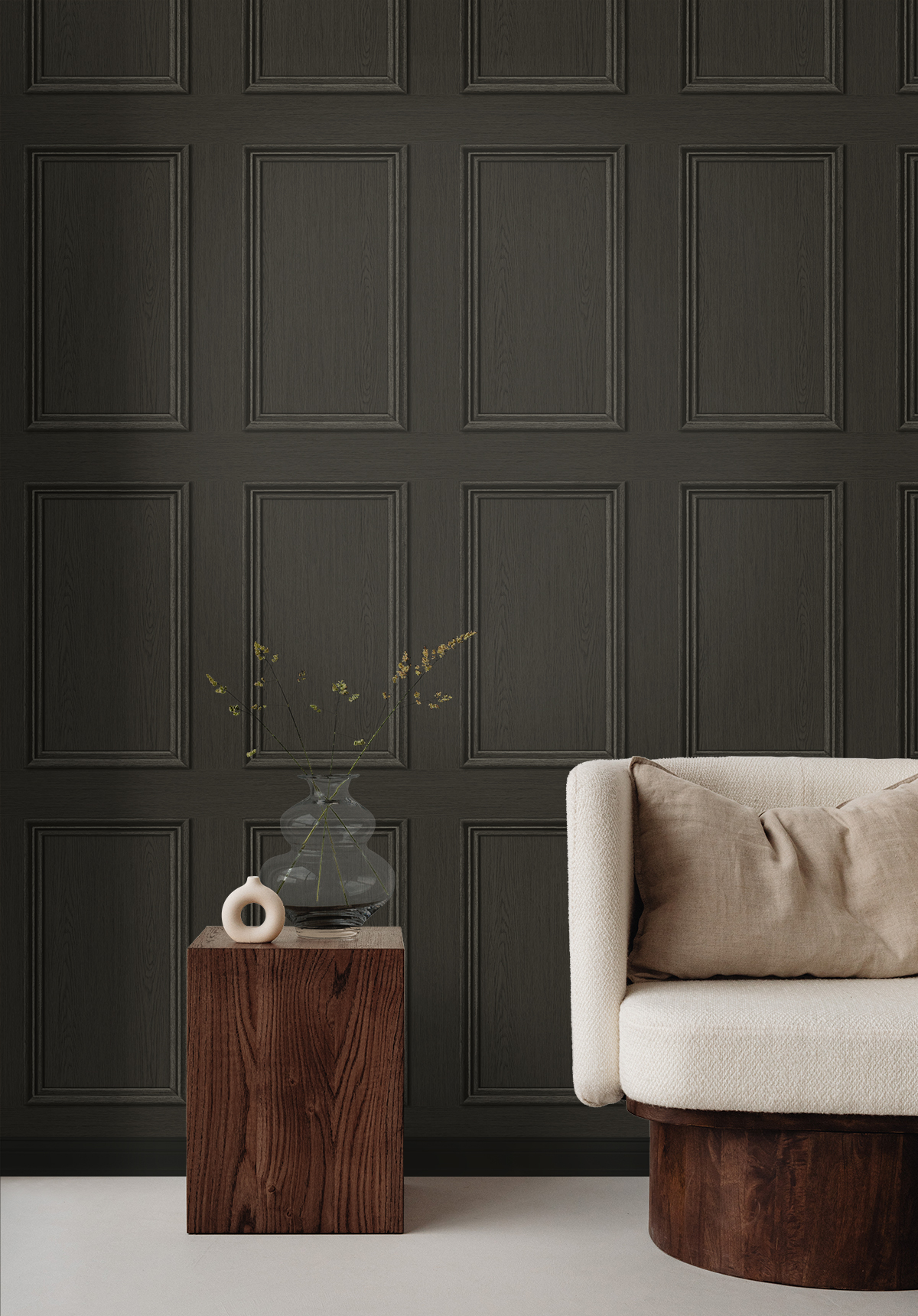 Stacy Garcia Home Faux Wood Panel Peel and Stick Wallpaper