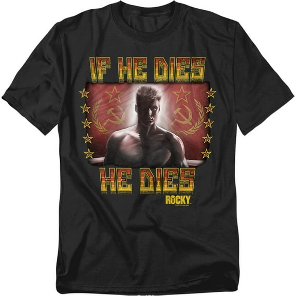 Rocky Iv Condolences Unisex Adult T Shirt For Men And Women