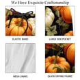 thumbnail image 4 of luoweisi Men's Beach Shorts Quick Dry Swim Trunks with Mesh Lining Thanksgiving Pumpkin L, 4 of 5
