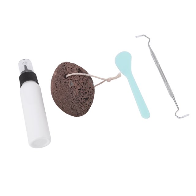 Picking Rock Kit, Oval Stone Metal Plastic Small Compact Pick Peel Stone Kit Relaxing Relief DIY Interesting For Relieve Tension For Festival Gift