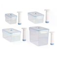 thumbnail image 1 of Vacuum Container Stackable Multipurpose Oven Airtight Food Storage Container for Dry Foods Salads Kitchen Fruits Vegetables, 1 of 5