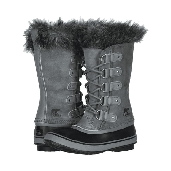 Sorel - Women's Joan of Arctic Waterproof Insulated Winter Boot, Black/Quarry, 6 M US