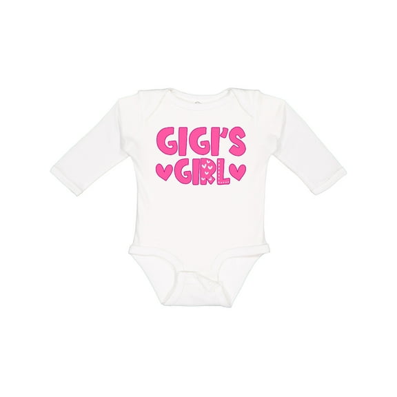 Inktastic Gigi's Girl Granddaughter Gift Girls Long Sleeve Baby Bodysuit