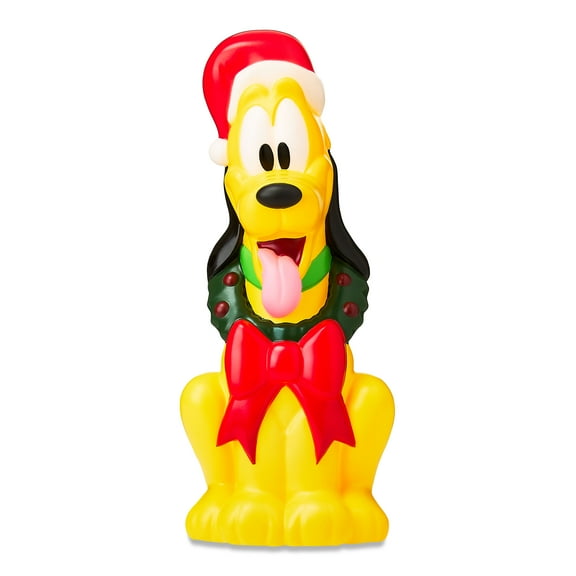 Christmas Outdoor Decor Blow Mold Pluto Mickey Mouse Disney 10.04 in x 11.22 in x 24.21 in 2.12 lb