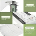 thumbnail image 6 of 2 Pack Expandable Pull Out Cabinet Organizer, AOKIWO Slide Out Drawers with Adhesive Nano Film for Kitchen Pantry Under Sink (White, 11.6''-17.5''), 6 of 10
