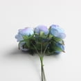 thumbnail image 4 of Ramo de flores Artificiales Sunnimix 6 piezas seda azul, 4 of 8