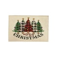 thumbnail image 2 of Taicans Pine Trees Merry Christmas Door Mat,Merry Christmas Door Mat,Winter Decor Non Slip Rubber Entry Doormat,Christmas Mats for Front Door,Xmas Welcome Mat for Indoor Outdoor 23.6x15.7in, 2 of 5