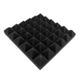 thumbnail image 1 of Almohadilla de espuma de aislamiento acústico Paneles de pared acústicos universales Almohadillas de espuma insonorizadas Sala de estudio Sala de tratamiento de sonido Almohadillas de espuma de tratamiento de sonido FLhrweasw Nuevo, 1 of 5