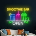 thumbnail image 5 of Handmadetneonsign Smoothie Bar Open Neon Sign, Smoothie Fruit Wall Art Decor, Drink Store Wall Decor, 5 of 5