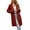 Wine, variant on IROINNID Women's Cardigan Winter Warm Jacket Coat Solid Color Long Sleeve Warm Autumn And Winter Casual Coat Buttons Long Cardigan Tops Sweater With Pocket, Wine