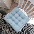 thumbnail image 4 of Cojín de asiento de silla grueso de verano, taburete de estudiante, banco, almohadilla de oficina, silla de comedor, asiento de escritorio, respaldo, almohada, cojines para exterior y jardín, 4 of 5