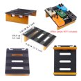 thumbnail image 2 of Placa de pedal de efecto Tablero de pedales de efectos de guitarra Kit de bricolaje Tablero de pedales de madera maciza y aluminio 11.8 pulgadas x 8.7 pulgadas, con pies de arco / Placa de conexión / Meterk Placa de pedal de efecto, 2 of 6
