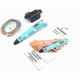 thumbnail image 3 of Stylo 3d - Comprend Un Stylo 3d, 3 Couleurs De Dpart De Filament Pla, Un Livre De Pochoirs + Un Gui, 3 of 5
