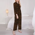 thumbnail image 3 of Sikiie Color Music Women's Long-Sleeve Shirt and Full-Length Bottom Pajama Set (s-xxl)-XX-Large, 3 of 7