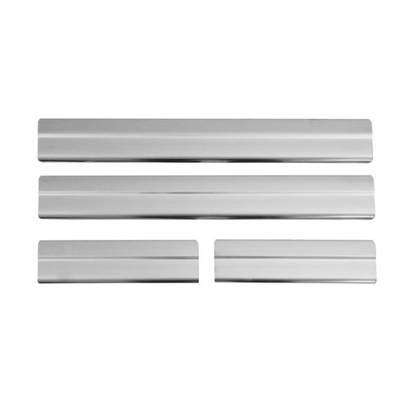 2017-2025 Mazda CX-5 2.gen Door Sill Scuff Plate Scratch Protector Stainless Steel Silver 4x