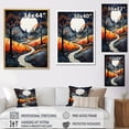 thumbnail image 4 of Designart "Farmhouse Patterns Painting III" Landscape & Nature Floater Framed Wall Decor, 4 of 7
