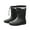 Black, variant on Wellington Boots Men Mid-calf Wellies Waterproof Rain Boots Outdoor Garden Shoes