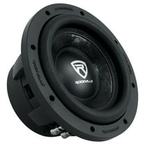 Rockville W8K6D4 V2 8" 1400w Peak Car Audio Subwoofer Dual 4-Ohm Sub 350w RMS