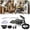 Black, variant on High-Pressure Steam Cleaner, Multi-Purpose Steam Steamer for Home & Car, Kitchen Auto Engine Cleaner, 7.28" x 5.91" x 7.51" Size-Yellow