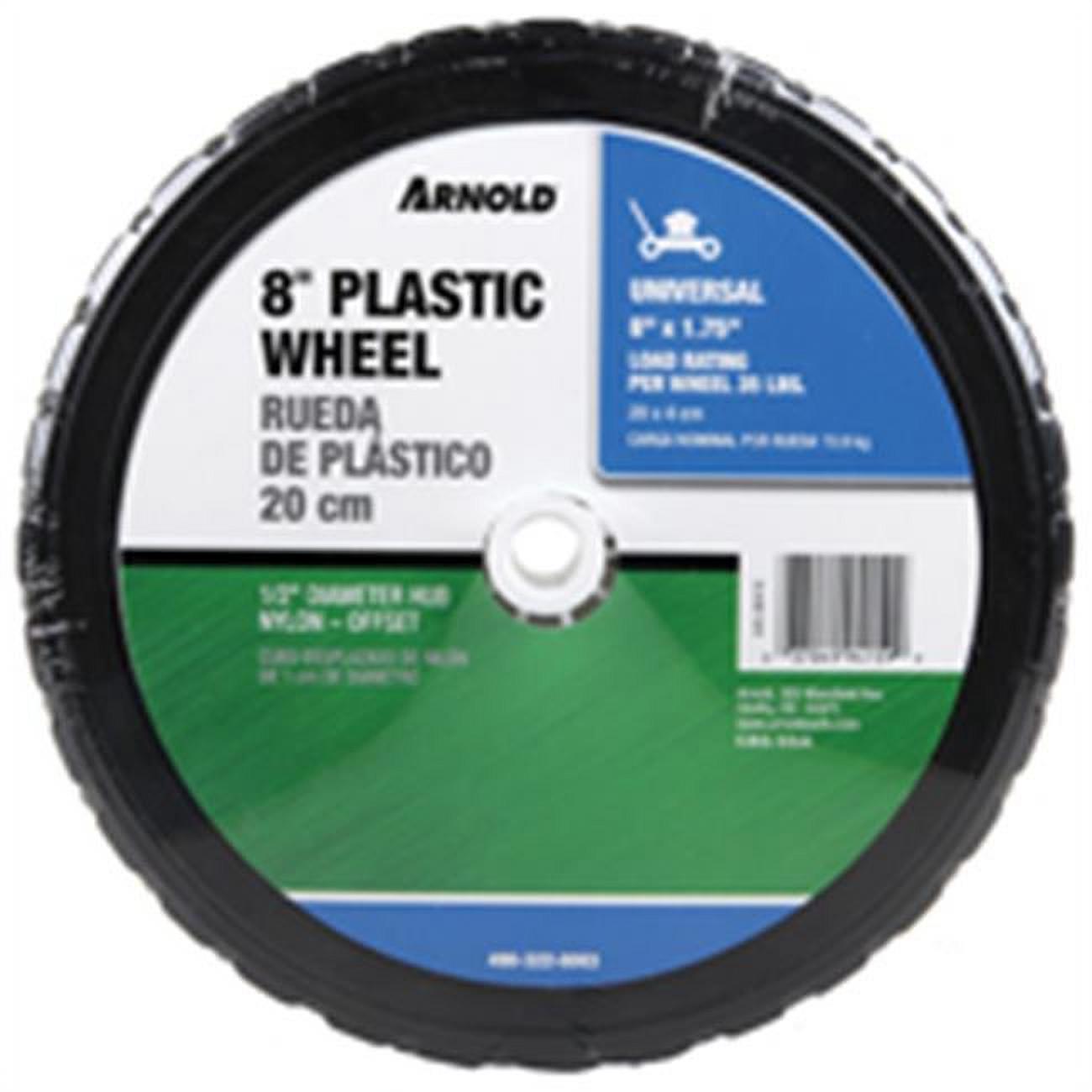 Arnold Corp 2894723 8 In. Diamond Tread Wheel - 55 lb