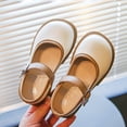 thumbnail image 4 of Toddler Baby Girl Princess Shoes Soft Sole Non-slip Leather Shoes, 4 of 8