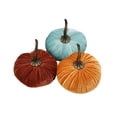 thumbnail image 3 of 3 calabazas de Acción de Gracias, calabazas de terciopelo, calabazas artificiales decorativas rústicas, calabazas de para fiestas, bodas en Estilo B, 3 of 8