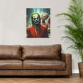 thumbnail image 5 of Harley Quinn Joker Film Canvas Decorative Poster Art Picture Painting Bedroom Painting Decor Dinner Room Living Room Posters Gift Unframe Wall Poster 20"x24", 5 of 7