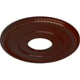 thumbnail image 3 of Ekena Millwork 12 1/2"OD x 3 7/8"ID x 3/4"P Bradford Ceiling Medallion (Fits Canopies up to 6 5/8"), Hand-Painted Brushed Mahogany, 3 of 6