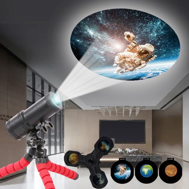 Cielo estrellado Luz de noche Espacio Tierra Proyector Atmósfera Lámpara para decoración del hogar Ndcxsfigh Para estrenar