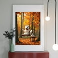 thumbnail image 2 of Diamond Art Kit for Adults, Dog On Swing Autumn Forest Scene Diamond Painting for Adults Beginners, DIY Diamond Art Painting Kits, 5D Diamond Painting Crafts for Home Decor 12x16 Frameless, 2 of 7