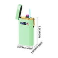 thumbnail image 3 of Zzbeans Nightglow Rechargeable Arc Lighter, USB Charging Windproof Plasma Lighter with LED Light, Portable Electric Lighter for Camping BBQ Candle Fireplace Outdoor Travel, 3 of 5