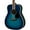 Multicolor, variant on Yamaha FG820 Dreadnought Acoustic Guitar