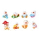 thumbnail image 4 of Juego de 8 figuras de patitos pequeños, mini figuras de patitos, adornos para acuario, Blanco, 4 of 9
