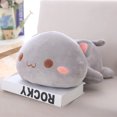 thumbnail image 4 of Gift Manufacturers Toys Plush Toys Black Cat Cat New Doll Cute White Cat Girlfriend, 4 of 4