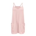 thumbnail image 4 of Robe Athlétique pour Femmes Mode Mini Robe Combinaison Surdimensionnée avec Poches Zippées Shorts Intégrés Double Poche, 4 of 5