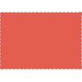 thumbnail image 1 of Paper Placemats - Disposable - Scalloped Edge (100, Red), 1 of 3
