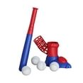 thumbnail image 2 of Máquina de lanzamiento de béisbol para niños, máquina de bateo, práctica, regalo de cumpleaños, equipo de entrenamiento, bate ajustable, lanzador de, 2 of 8